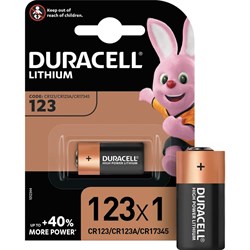Батарейка Duracell CR123 ULTRA - фото 16073262