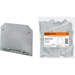 Заглушка для ЗНИ4-6-10мм TDM ELECTRIC SQ0803-0020 - фото 16082586