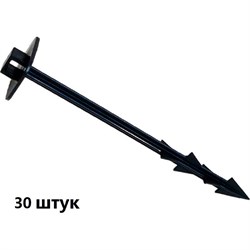 Садовый колышек для крепления агроткани, спанбонда, геотекстиля, укрывного материала и подвязки ГеоПластБорд kl180.30 - фото 16084138