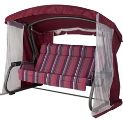 Садовые качели Удачная Мебель Мерида Премиум антрацит A29A.308 - фото 16085420