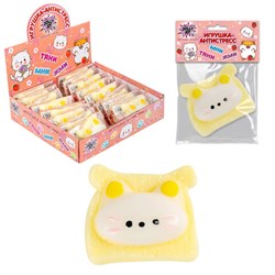 Игрушка-антистресс "КОТИК-ТОСТИК", 8х7 см, дисплей, JOLLY JOT (ДЖОЛЛИ ДЖОТ), 665784 - фото 16092108