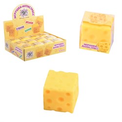 Игрушка-антистресс "СЫР", 6 см, дисплей, JOLLY JOT (ДЖОЛЛИ ДЖОТ), 665807 - фото 16092123
