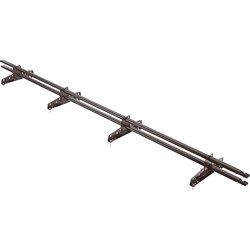 Трубчатый снегозадержатель Borge 01.010.30.04.01.100.8017 - фото 16094238