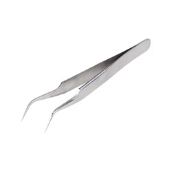 Узкий изогнутый пинцет REXANT 12-0378 - фото 16113607