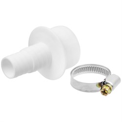 Прямой штуцер для сливного шланга стиральных машин MasterProf ИС.110663 - фото 16125352