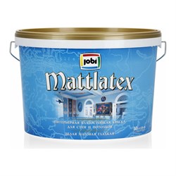 Интерьерная влагостойкая краска JOBI MATTLATEX - фото 16126812
