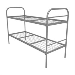 Двухъярусная металлическая кровать Sebmet К2-80190-10050-2П - фото 16136745