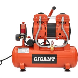 Безмасляный малошумный компрессор Gigant GSWK-9/1400 - фото 16137664