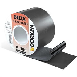 Односторонняя лента для герметичного уплотнения кровельных проходок и организации примыканий Delta flexx band f 100 - фото 16150677