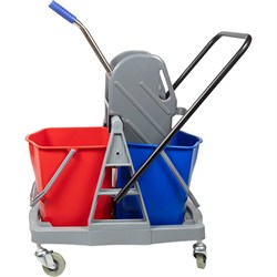 Двухведерная уборочная тележка NV NV-11776 - фото 16151559