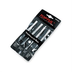 Набор пинцетов TOPTUL JGAA0401 - фото 16155527