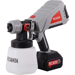 Аккумуляторный краскопульт Ресанта АКП-20Li - фото 16157870