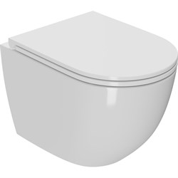 Подвесной безободковый унитаз Bauedge Bau Dream Hurricane-2 - фото 16163734