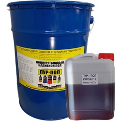 Полиуретановый наливной пол ЗАО Подольский завод стройматериалов ПУР ПОЛ - фото 16165372