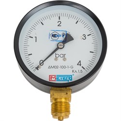 Манометр Метер ДМ 02-100-1-G - фото 16165527