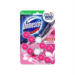 Блок для очищения унитаза Domestos POWER 5 DUO - фото 16175995