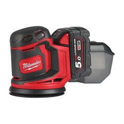 Аккумуляторная эксцентриковая шлифмашина Milwaukee M18 BOS125-502B - фото 16178859