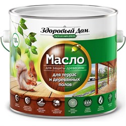 Масло для террас и деревянных полов Здоровый дом Лк-00009556 - фото 16192781