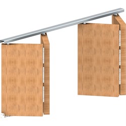 Комплект фурнитуры к складной двери Valcomp APOLLO - фото 16197753