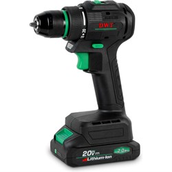 Бесщеточная аккумуляторная ударная дрель-шуруповерт DWT ASBP-20 DNM-2 BMC - фото 16221251