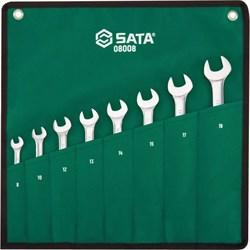 Набор ключей комбинированных Sata 08008 - фото 16233731