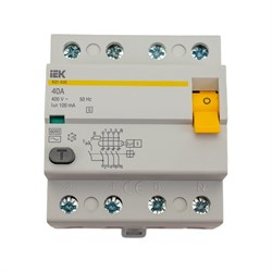 Устройство защитного отключения IEK ВД1-63S - фото 16240629