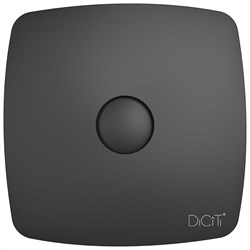 Осевой вытяжной вентилятор DiCiTi RIO 5C Matt black - фото 16252084