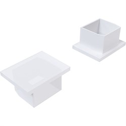 Комплект заглушек к алюминиевому профилю Apeyron 3-08-09/10 - фото 16257783