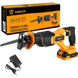 Аккумуляторная сабельная пила DEKO DKRS20 - фото 16263172