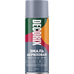 Универсальная акриловая аэрозольная эмаль Decorix 0101-45 DX - фото 16269560