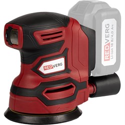 Эксцентриковая аккумуляторная машина плоско-шлифовальная RedVerg RD-OS18/U2 - фото 16281115