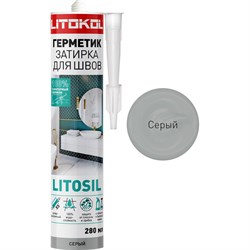 Высокоэластичный силиконовый герметик-затирка Litokol litosil - фото 16282861
