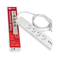 Умный удлинитель EKF PRO HomeConnect - фото 16288100