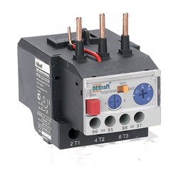 Тепловое реле перегрузки DEKraft РТ03-25-32-9.00A-12.0A - фото 16297117