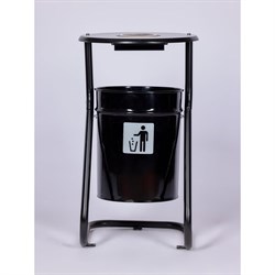 Уличная металлическая урна ПРОФМЕТСТИЛЬ 658 - фото 16319258