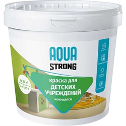 Моющаяся акриловая краска для детских учреждений Aquastrong 4607130865750 - фото 16332429