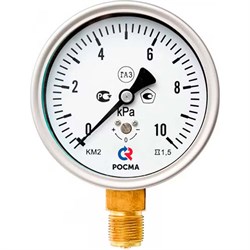 Манометр низкого давления РОСМА КМ-22Р - фото 16334784