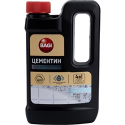 Концентрированное средство для удаления остатков цемента и других строительных смесей Bagi Цементин Уборка после ремонта - фото 16337696
