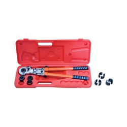 Ручной пресс-инструмент для обжима металлопластиковых труб и фитингов с вкладышами Fora ТН 16-20-26-32 - фото 16346806