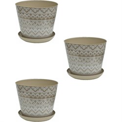 Круглое кашпо Violet N-Kahpo-3/-38143-53 - фото 16350717