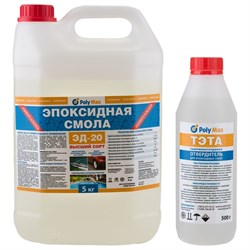Эпоксидная смола Poly max ЭД-20 - фото 16351403
