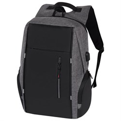 Рюкзак HEIKKI OUTLOOK (ХЕЙКИ) универсальный, отделение для ноутбука, серый, 46x32x16 см, 273890 - фото 16371158