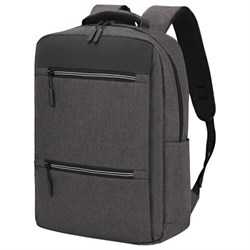 Рюкзак HEIKKI PANEL (ХЕЙКИ), отделение для ноутбука, USB-порт, серый, 44x30x13 см, 273903 - фото 16371169