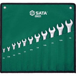 Набор комбинированных дюймовых ключей Sata 09021 - фото 16379350