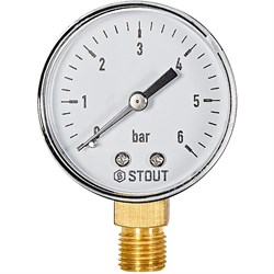 Манометр STOUT RG00929SFN3CF9 - фото 16395396