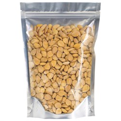 Пакеты дой-пак с замком ZIP LOCK, металлизированная + прозрачная стенка, 200х300 + 50 мм, КОМПЛЕКТ 100 штук, 70 мкм, BRAUBERG, 700687 - фото 16409649