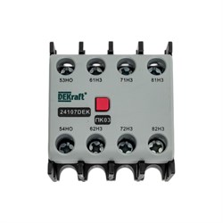 Контактная приставка лицевой установки DEKraft ПК03-02-13 - фото 16411352