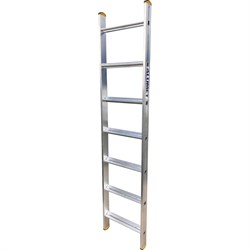 Алюминиевая односекционная приставная лестница Алюмет НК1 5107 - фото 16425831