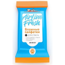 Салфетка для стеклянных поверхностей AIRLINE AN-M-01 - фото 16428531