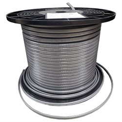 Саморегулирующийся экранированный греющий кабель для труб и водостока EASTEC CR-100м - фото 16430808